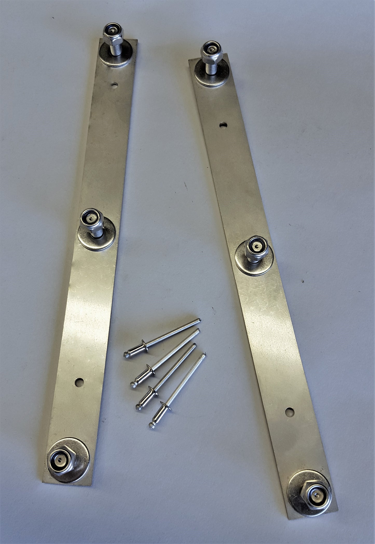 Stainless Trailing Arm Shield Bracket Kit