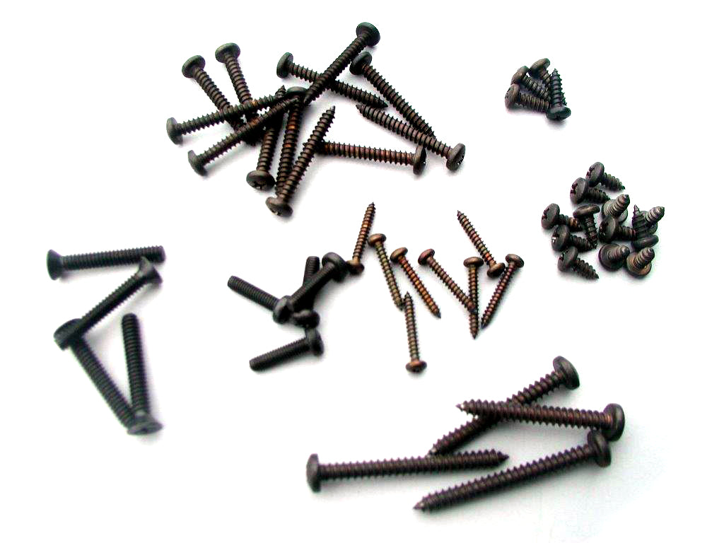 Black Exterior Stainless Screw Kit